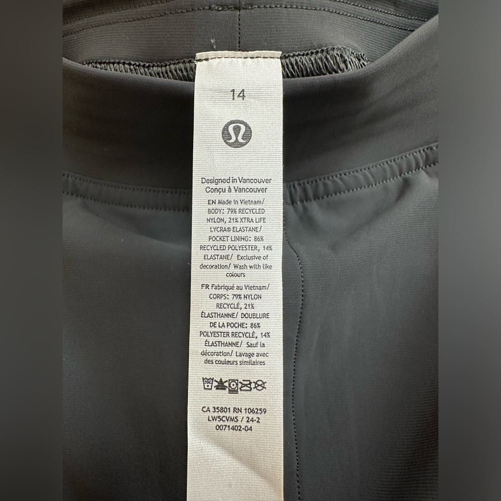LuluLemon Adapted State High-Rise Jogger in Black - Picture 5 of 8